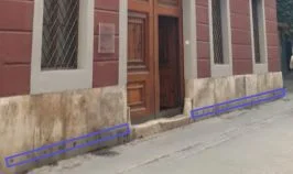 Foto del fraude de los higroconvectores en edificio patrimonial de Valencia